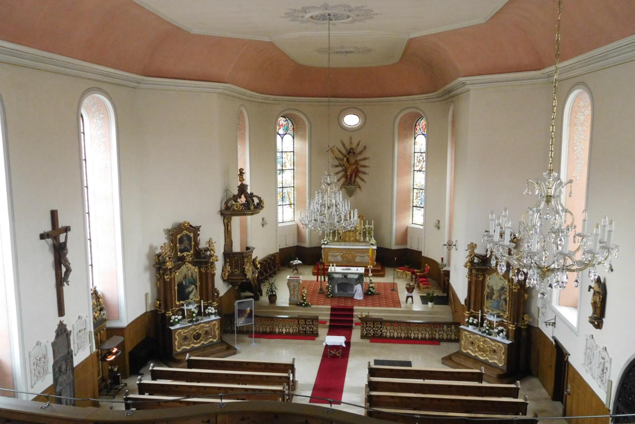 Blick von der Orgel
